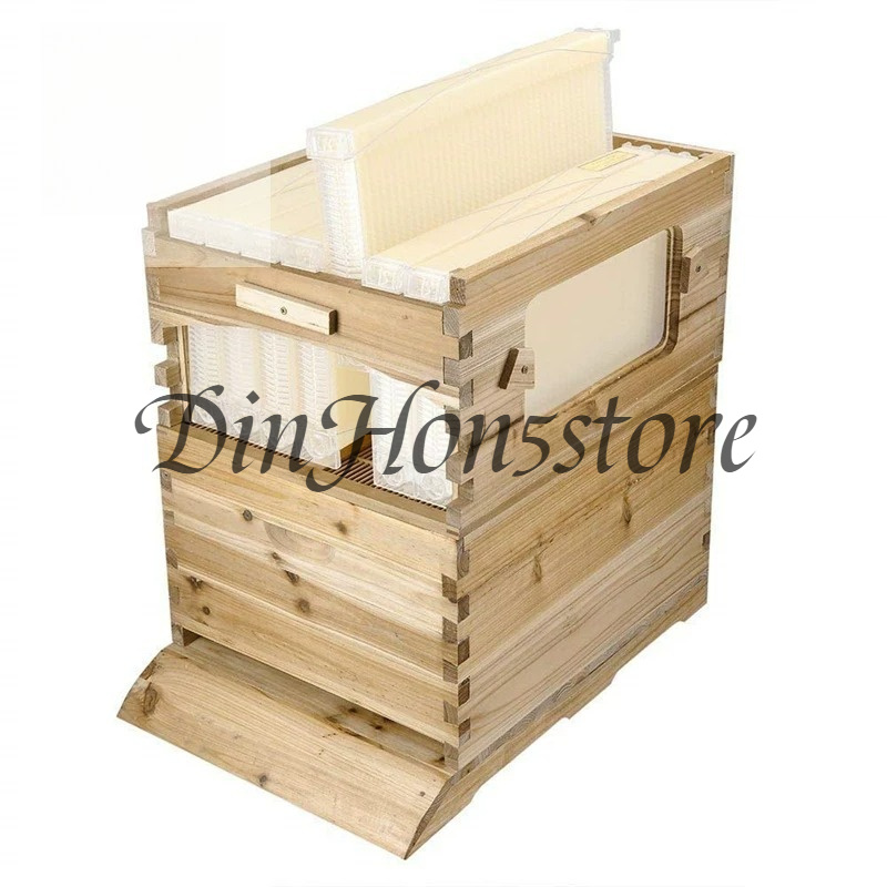 양봉 장비: 왁스 처리된 삼나무 자동 흐름 벌집(7개의 - Beehive Frame Wax 리뷰 및 가격